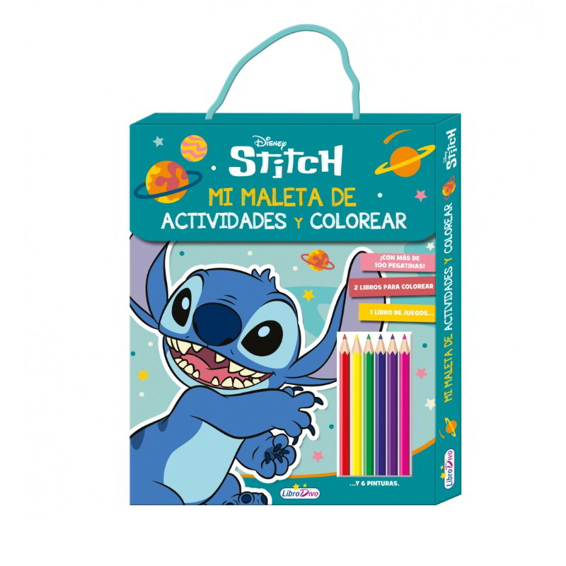Mi Maleta de Actividades y Colorear Stitch