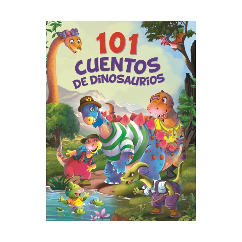 Libro 101 Historias de Dinosaurios