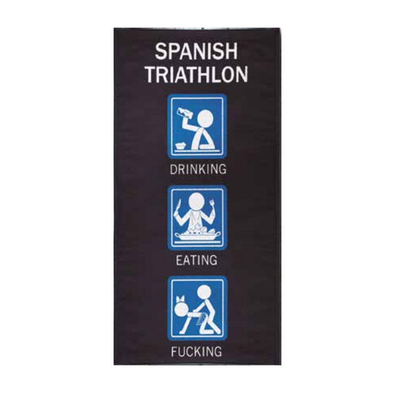 Distribuidor mayorista de Toalla algodón Spanish Triathlon