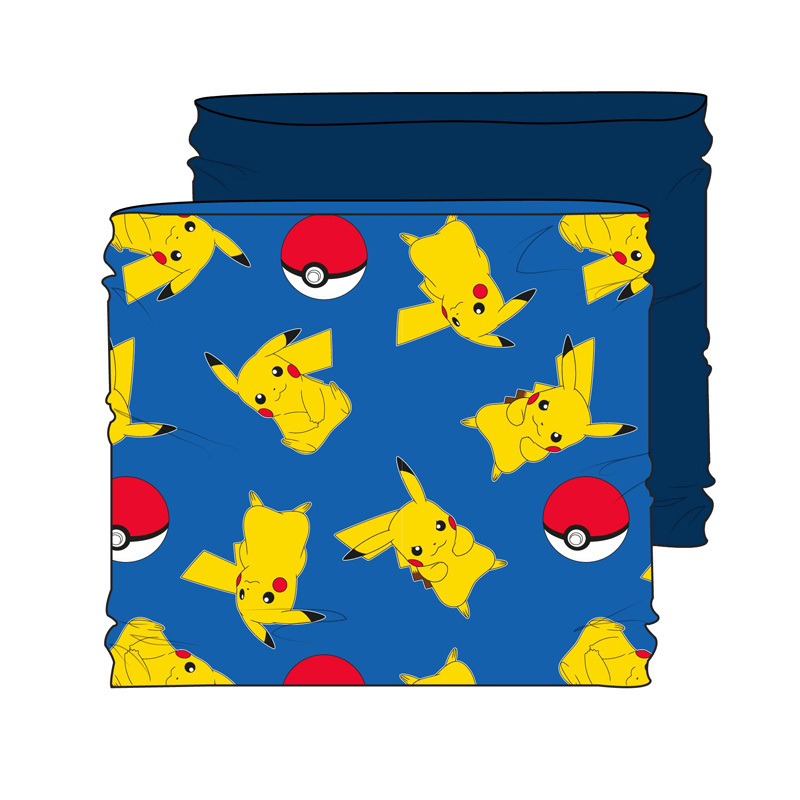Braga cuello coralina Pokémon Pikachu - azul