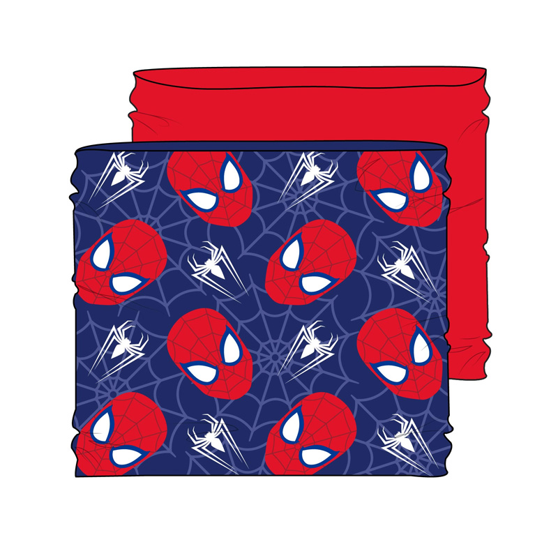 Braga cuello coralina Spiderman - rojo