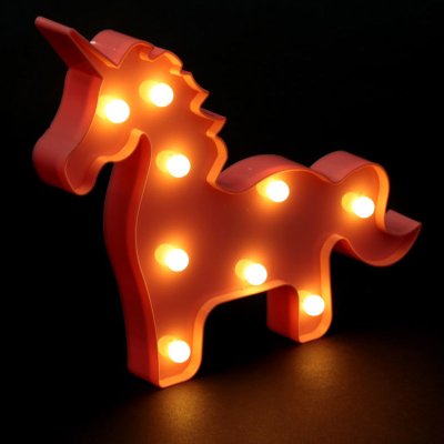 Distribuidor mayorista de Luz decorativa LED Unicornio rosa