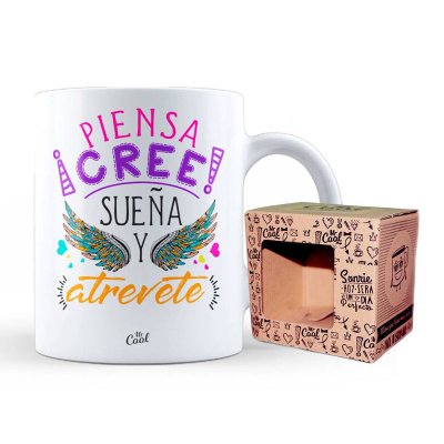 Wholesaler of Taza cerámica frases - Piensa cree sueña