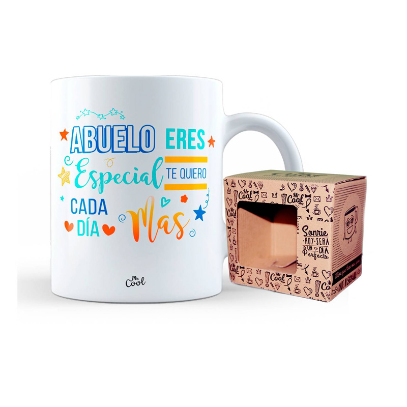 Taza cerámica frases - Abuelo eres especial