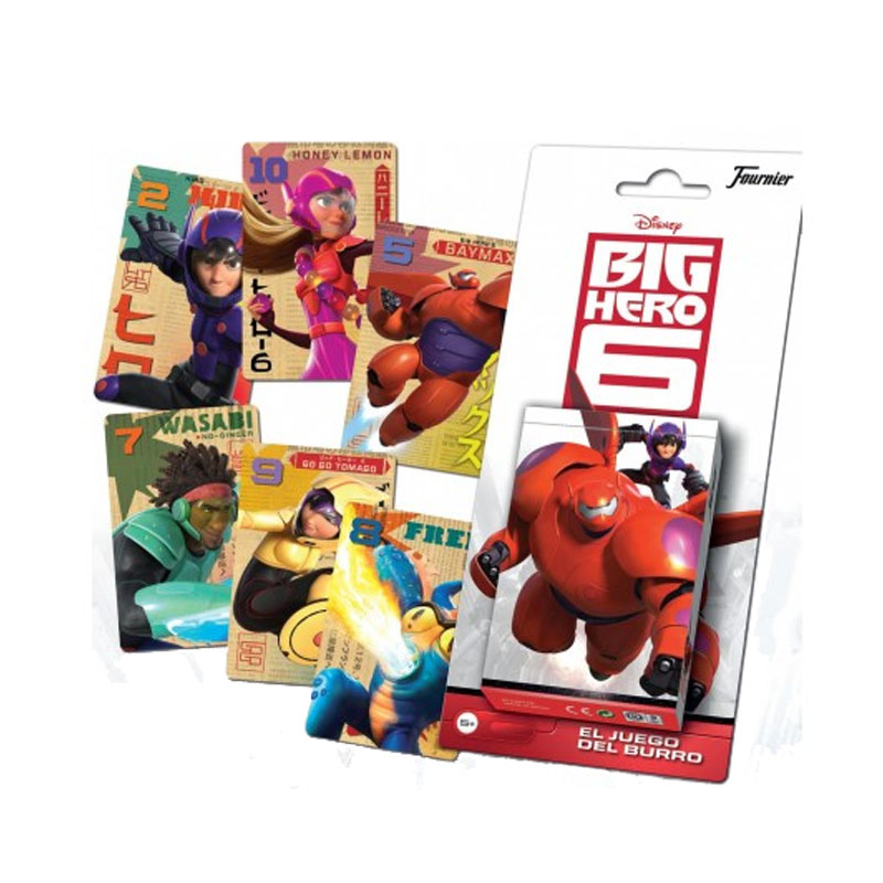 Distribuidor mayorista de Baraja de cartas infantiles Big Hero 6