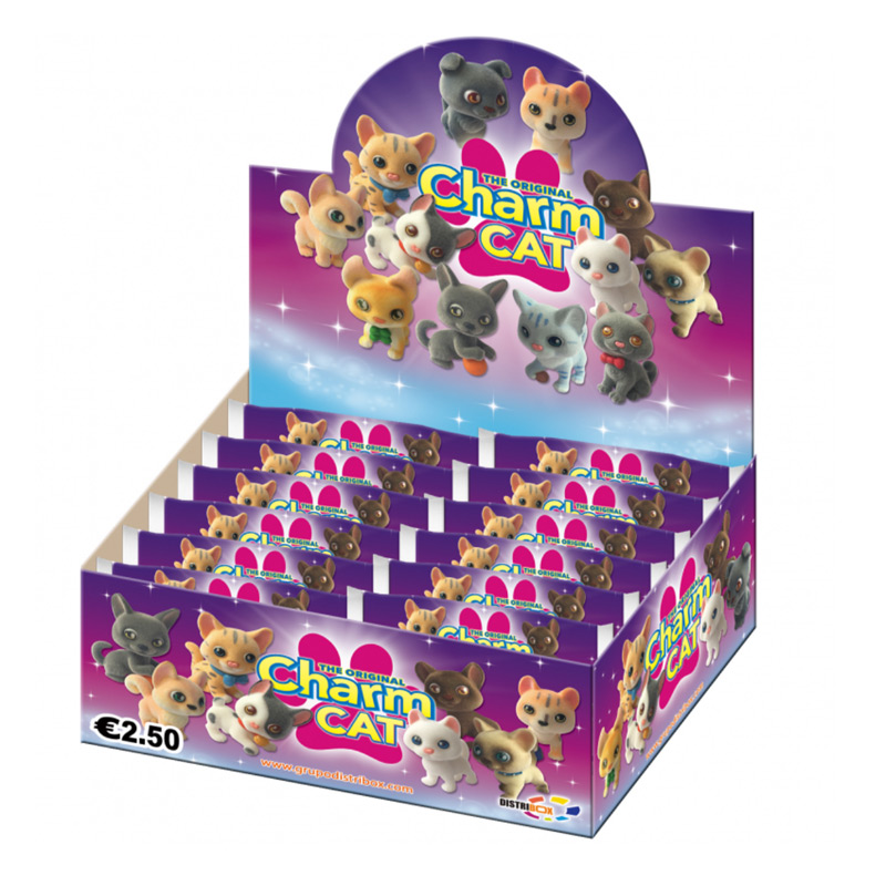 Distribuidor mayorista de Sobres figuras gatitos Charm Cat
