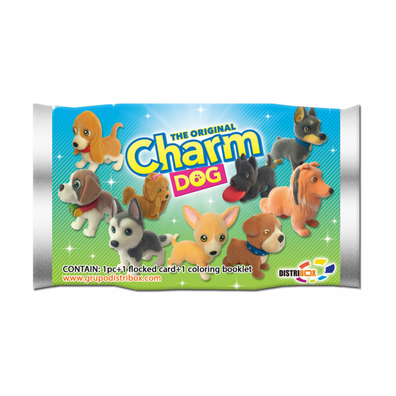 Distribuidor mayorista de Sobres figuras perritos Charm Dog
