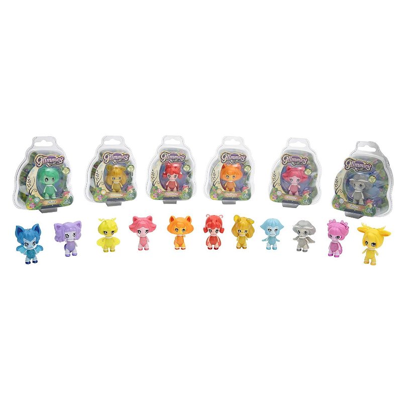Distribuidor mayorista de Blíster mini figura Glimmies 8 modelos surtidos