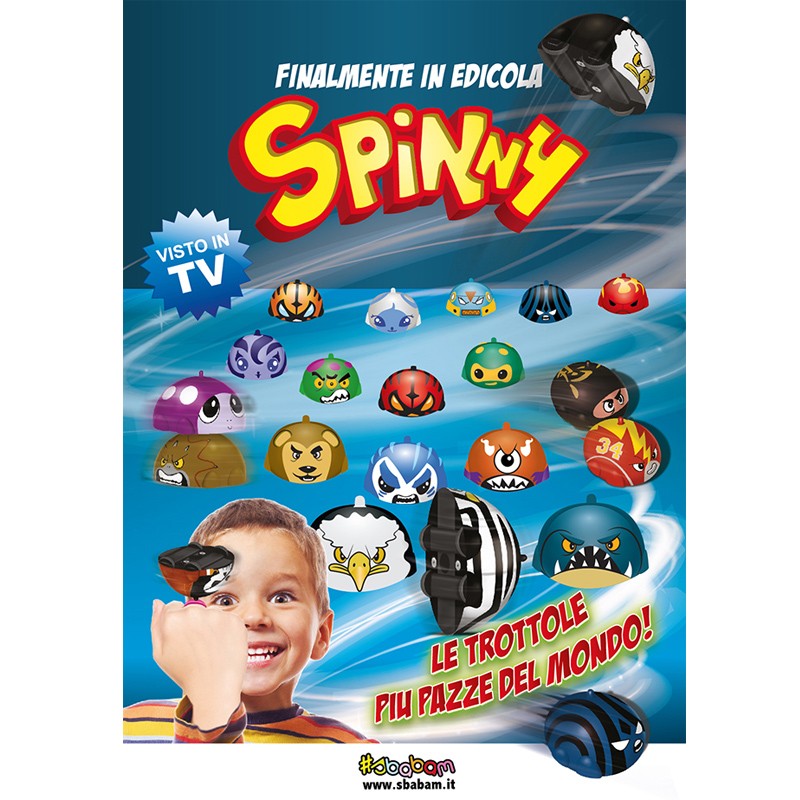 Distribuidor mayorista de Sobres peonzas Spinny